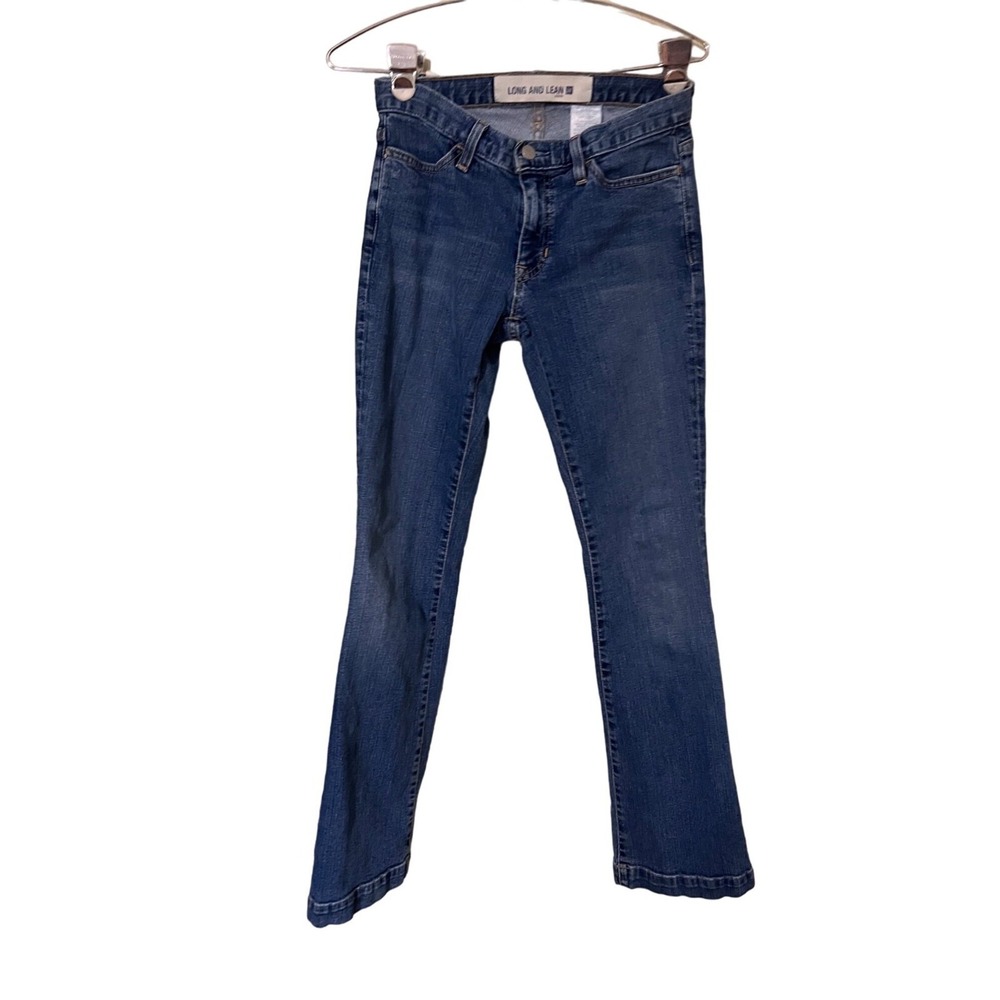 Gap Womens Long & Lean Regular Fit Denim Jeans Size 1  cowgirl rodeo western rod